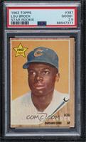 Lou Brock [PSA 2.5 GOOD+]