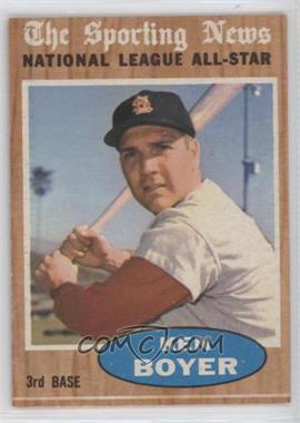 1962 Topps - [Base] #392 - Ken Boyer (All-Star)