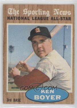 1962 Topps - [Base] #392 - Ken Boyer (All-Star)