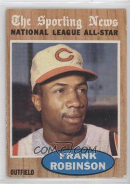 1962 Topps - [Base] #396 - Frank Robinson (All-Star)