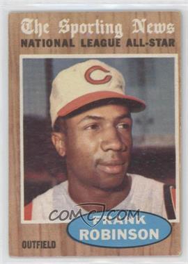 1962 Topps - [Base] #396 - Frank Robinson (All-Star) [Good to VG‑EX]