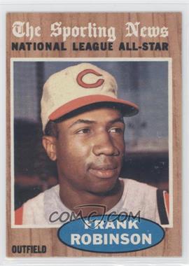 1962 Topps - [Base] #396 - Frank Robinson (All-Star)