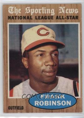 1962 Topps - [Base] #396 - Frank Robinson (All-Star)