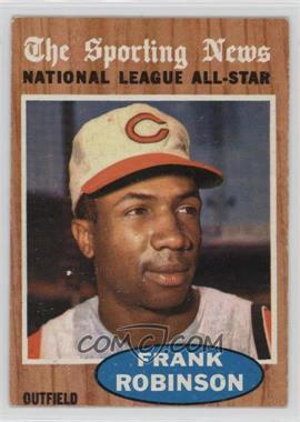 1962 Topps - [Base] #396 - Frank Robinson (All-Star)