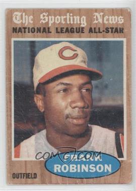 1962 Topps - [Base] #396 - Frank Robinson (All-Star) [Poor to Fair]