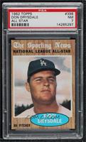 Don Drysdale (All-Star) [PSA 7 NM]