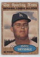 Don Drysdale (All-Star) [Poor to Fair]