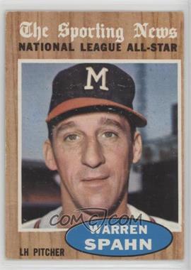 1962 Topps - [Base] #399 - Warren Spahn (All-Star)