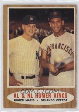 1962 Topps - [Base] #401 - Roger Maris, Orlando Cepeda