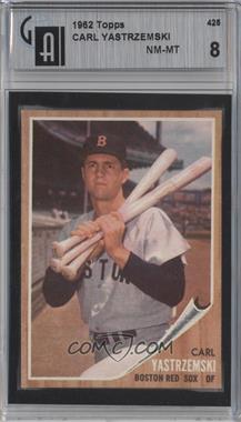 1962 Topps - [Base] #425 - Carl Yastrzemski [GAI 8]