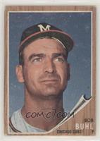 Bob Buhl (Braves M on cap) [Good to VG‑EX]