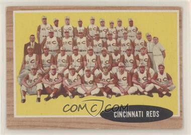 1962 Topps - [Base] #465 - Cincinati Reds Team