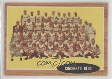 1962 Topps - [Base] #465 - Cincinati Reds Team [Good to VG‑EX]