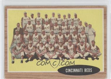 1962 Topps - [Base] #465 - Cincinati Reds Team