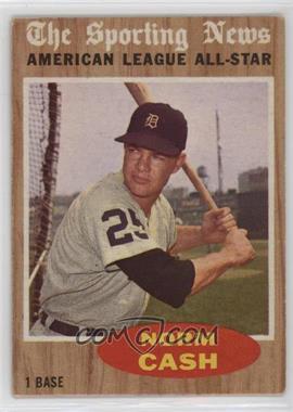 1962 Topps - [Base] #466 - Norm Cash (All-Star)