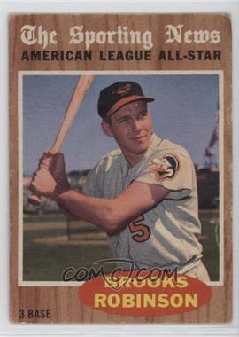 1962 Topps - [Base] #468 - Brooks Robinson (All-Star)