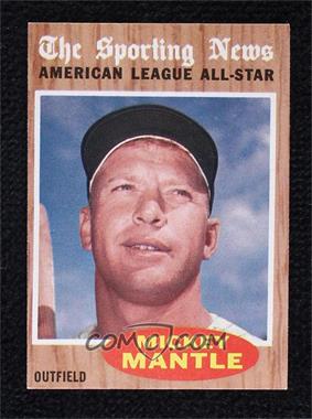 1962 Topps - [Base] #471 - Mickey Mantle (All-Star)