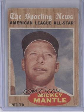 1962 Topps - [Base] #471 - Mickey Mantle (All-Star) [Poor to Fair]