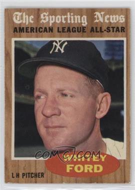 1962 Topps - [Base] #475 - Whitey Ford (All-Star)