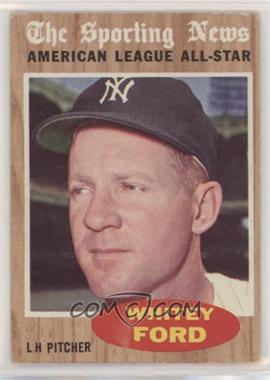 1962 Topps - [Base] #475 - Whitey Ford (All-Star)