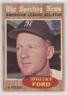 1962 Topps - [Base] #475 - Whitey Ford (All-Star)