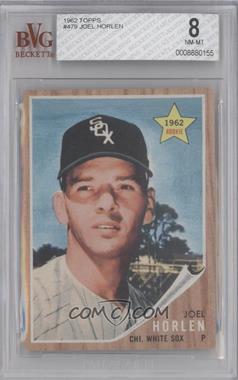 1962 Topps - [Base] #479 - Joe Horlen [BVG 8 NM‑MT]