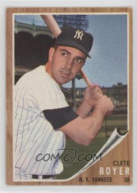 1962 Topps - [Base] #490 - Clete Boyer