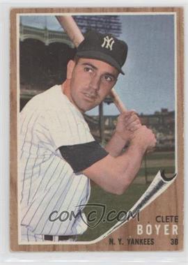 1962 Topps - [Base] #490 - Clete Boyer