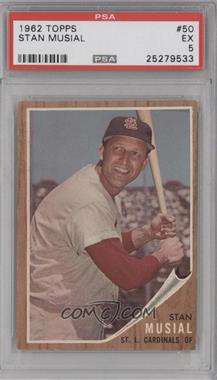 1962 Topps - [Base] #50 - Stan Musial [PSA 5 EX]