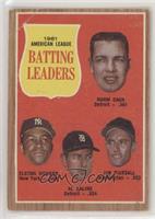 League Leaders - Norm Cash, Elston Howard, Al Kaline, Jim Piersall [COMC R…