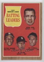 League Leaders - Norm Cash, Elston Howard, Al Kaline, Jim Piersall