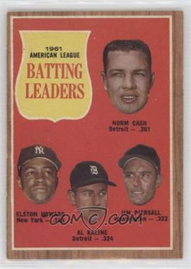 1962 Topps - [Base] #51 - League Leaders - Norm Cash, Elston Howard, Al Kaline, Jim Piersall