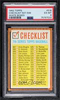 Check List 7 (White check boxes) [PSA 6 EX‑MT]