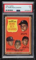 League Leaders - Roger Maris, Mickey Mantle, Harmon Killebrew, Jim Gentile [PSA…