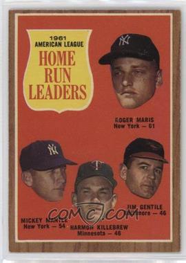 1962 Topps - [Base] #53 - League Leaders - Roger Maris, Mickey Mantle, Harmon Killebrew, Jim Gentile