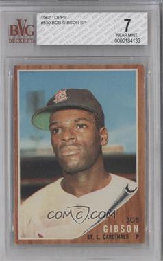 1962 Topps - [Base] #530 - High # - Bob Gibson [BVG 7 NEAR MINT]