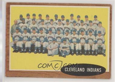 1962 Topps - [Base] #537 - High # - Cleveland Indians Team