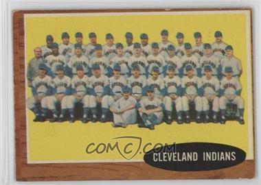 1962 Topps - [Base] #537 - High # - Cleveland Indians Team [Good to VG‑EX]