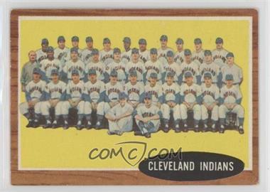 1962 Topps - [Base] #537 - High # - Cleveland Indians Team