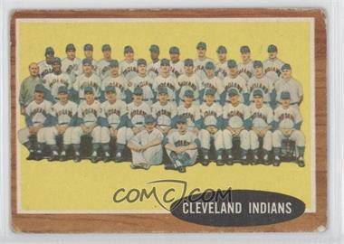 1962 Topps - [Base] #537 - High # - Cleveland Indians Team [Good to VG‑EX]