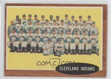 1962 Topps - [Base] #537 - High # - Cleveland Indians Team