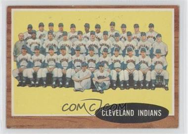 1962 Topps - [Base] #537 - High # - Cleveland Indians Team