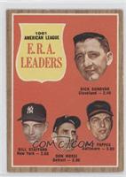 League Leaders - Dick Donovan, Bill Stafford, Don Mossi, Milt Pappas [Good …