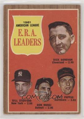 1962 Topps - [Base] #55 - League Leaders - Dick Donovan, Bill Stafford, Don Mossi, Milt Pappas