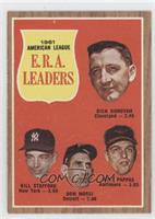 League Leaders - Dick Donovan, Bill Stafford, Don Mossi, Milt Pappas