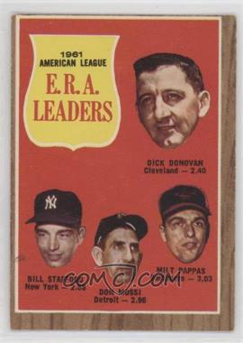 1962 Topps - [Base] #55 - League Leaders - Dick Donovan, Bill Stafford, Don Mossi, Milt Pappas