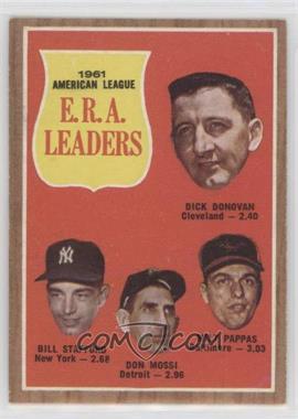 1962 Topps - [Base] #55 - League Leaders - Dick Donovan, Bill Stafford, Don Mossi, Milt Pappas