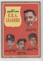 League Leaders - Dick Donovan, Bill Stafford, Don Mossi, Milt Pappas [Good …