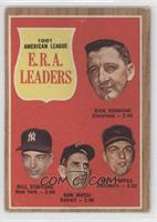 League Leaders - Dick Donovan, Bill Stafford, Don Mossi, Milt Pappas [Good …