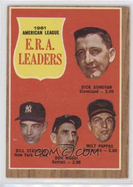 1962 Topps - [Base] #55 - League Leaders - Dick Donovan, Bill Stafford, Don Mossi, Milt Pappas